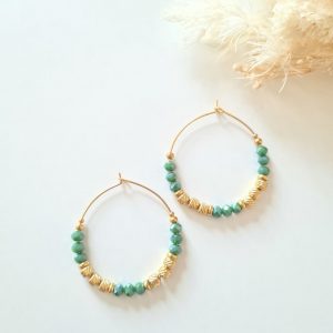 Boucles d’oreilles en acier inoxydable Joséphine