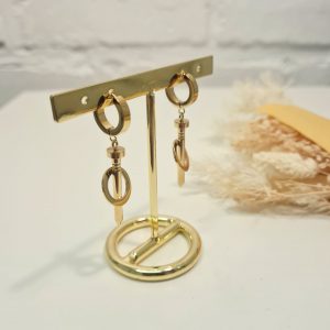 Boucles d’oreilles en acier inoxydable TESSA