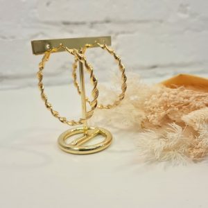 Boucles d’oreilles en acier inoxydable LEONY