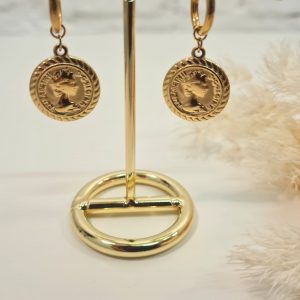 Boucles d’oreilles en acier inoxydable ELIZABETH