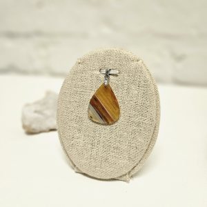 Pendentif en Agate Rubanée