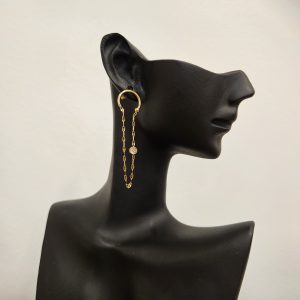 Boucles d’oreilles en acier inoxydable ÉLISE