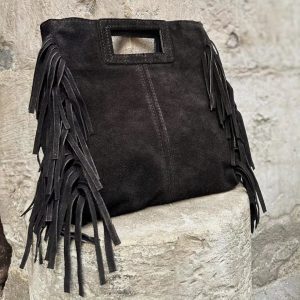 Sac cuir velours Indiana