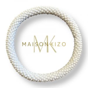 Bracelet Népalais Maison Kizo Blanc