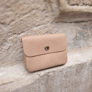 Portefeuille cuir grainé Petit format