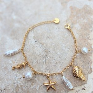 Bracelet à Charm&rsquo;s été PERLES