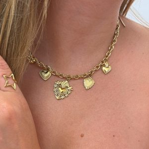 Collier Ex Voto doré