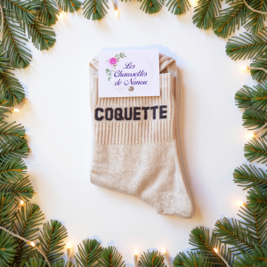 Chaussettes « COQUETTE »