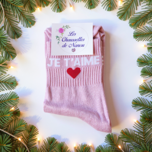 Chaussettes « JE TAIME ❤️ »