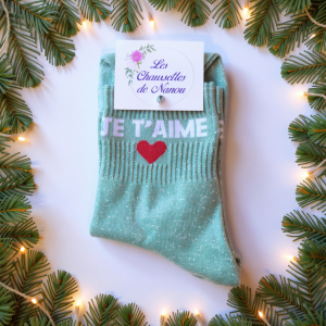 Chaussettes « JE TAIME ❤️ »