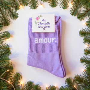 Chaussettes « amour. »