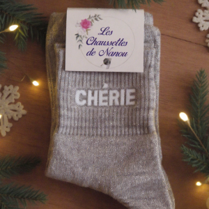 Chaussettes « CHÉRIE »