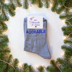 Chaussettes « ADORABLE »