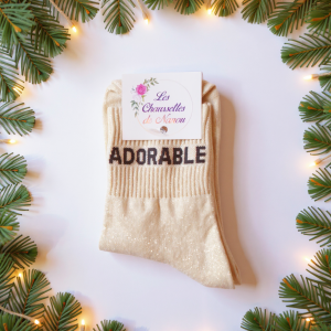 Chaussettes « ADORABLE »