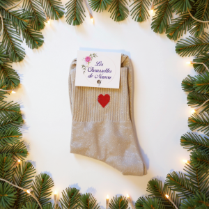 Chaussettes motif « ❤️ »