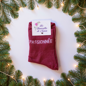 Chaussettes « PASSIONNÉE »