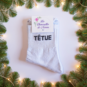 Chaussettes « TÊTUE »