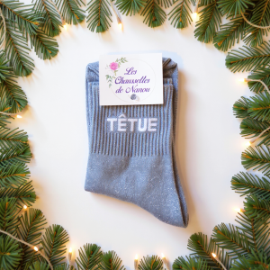 Chaussettes « TÊTUE »