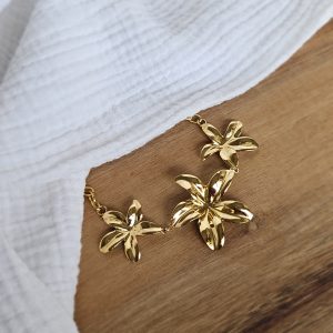 Bracelet 3 fleurs