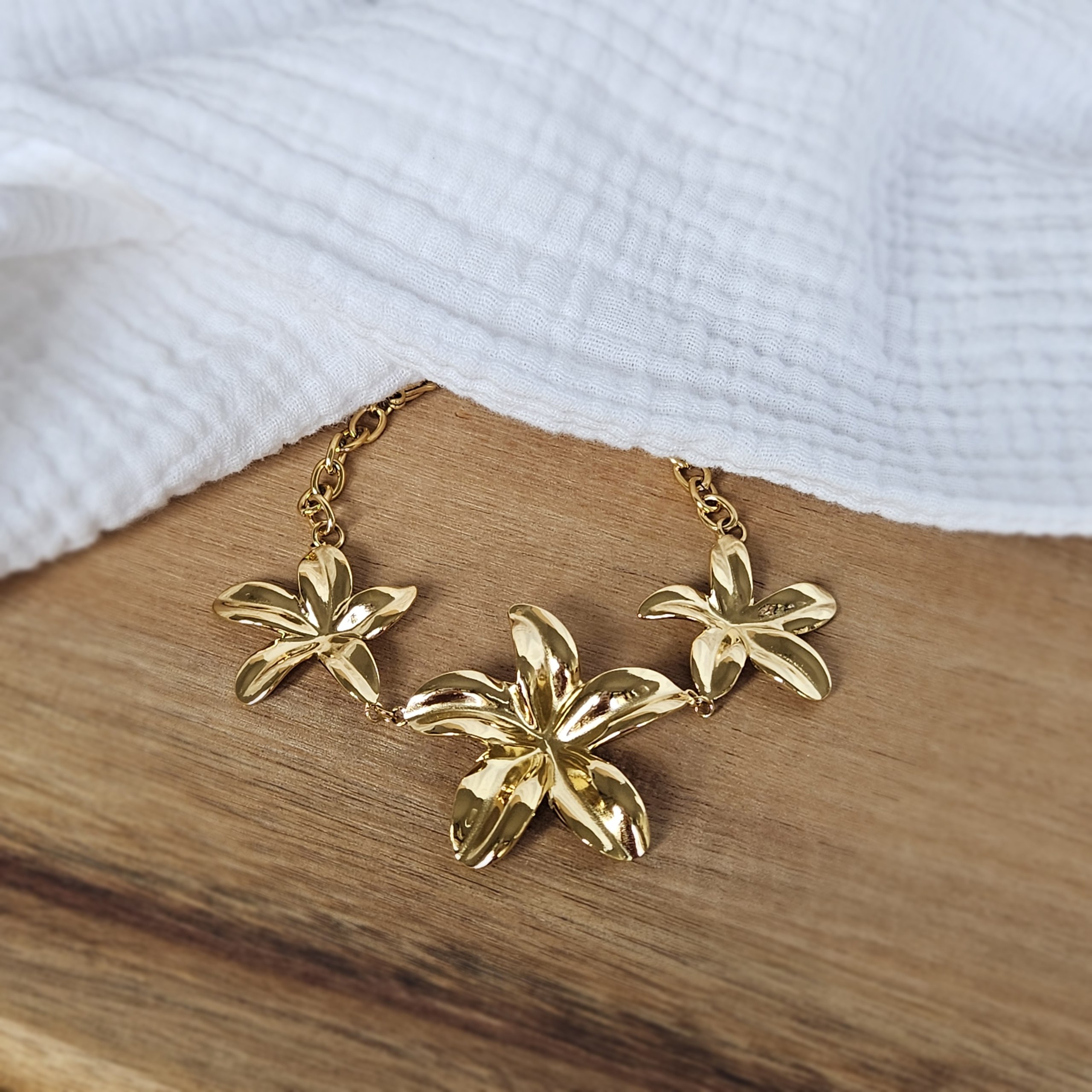 Bracelet 3 fleurs
