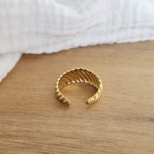 Bague à motif guimauve