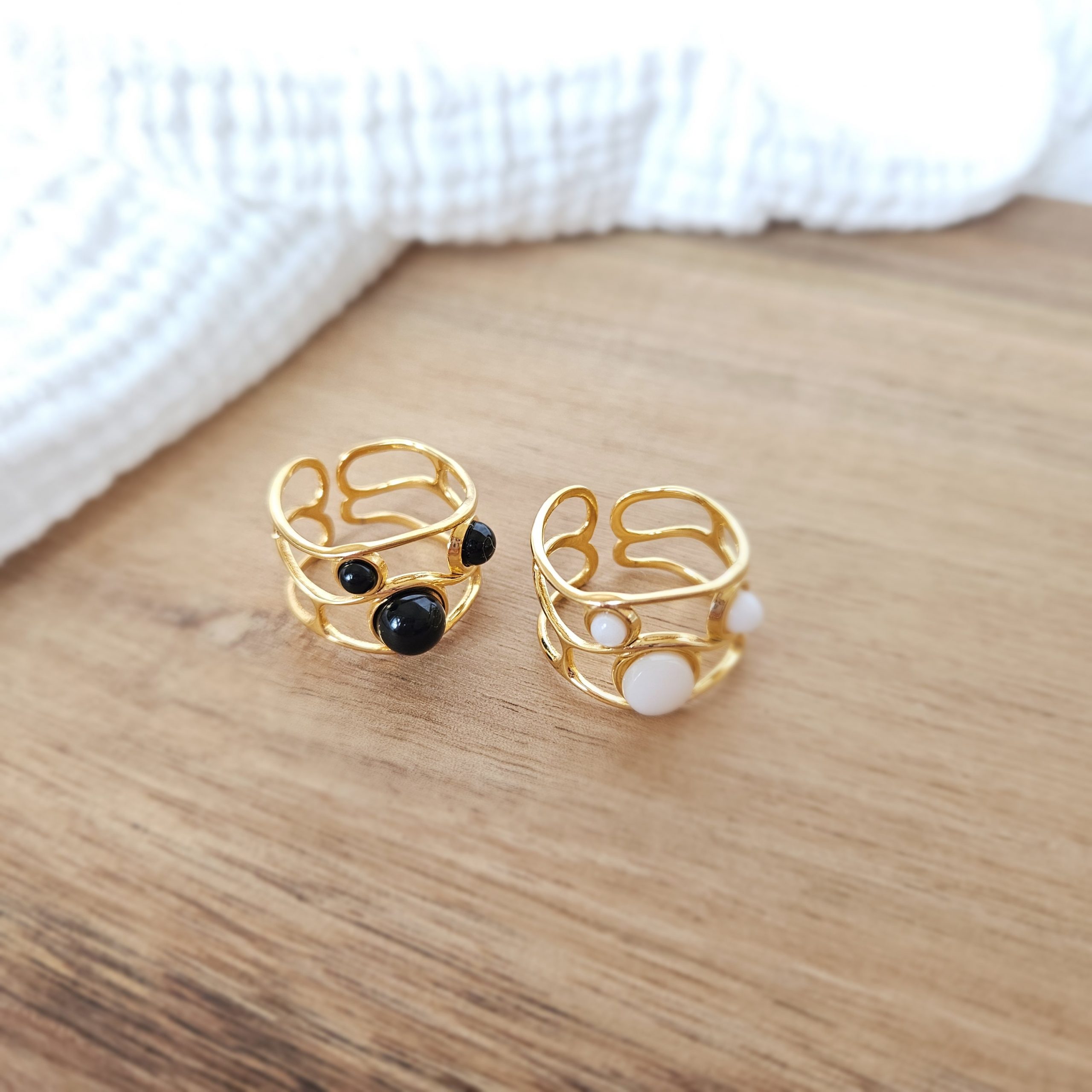 Bague bulle de savon