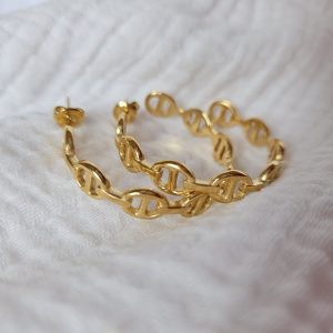 Créoles maille marine