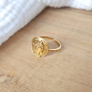 Bague pièce Marianne république