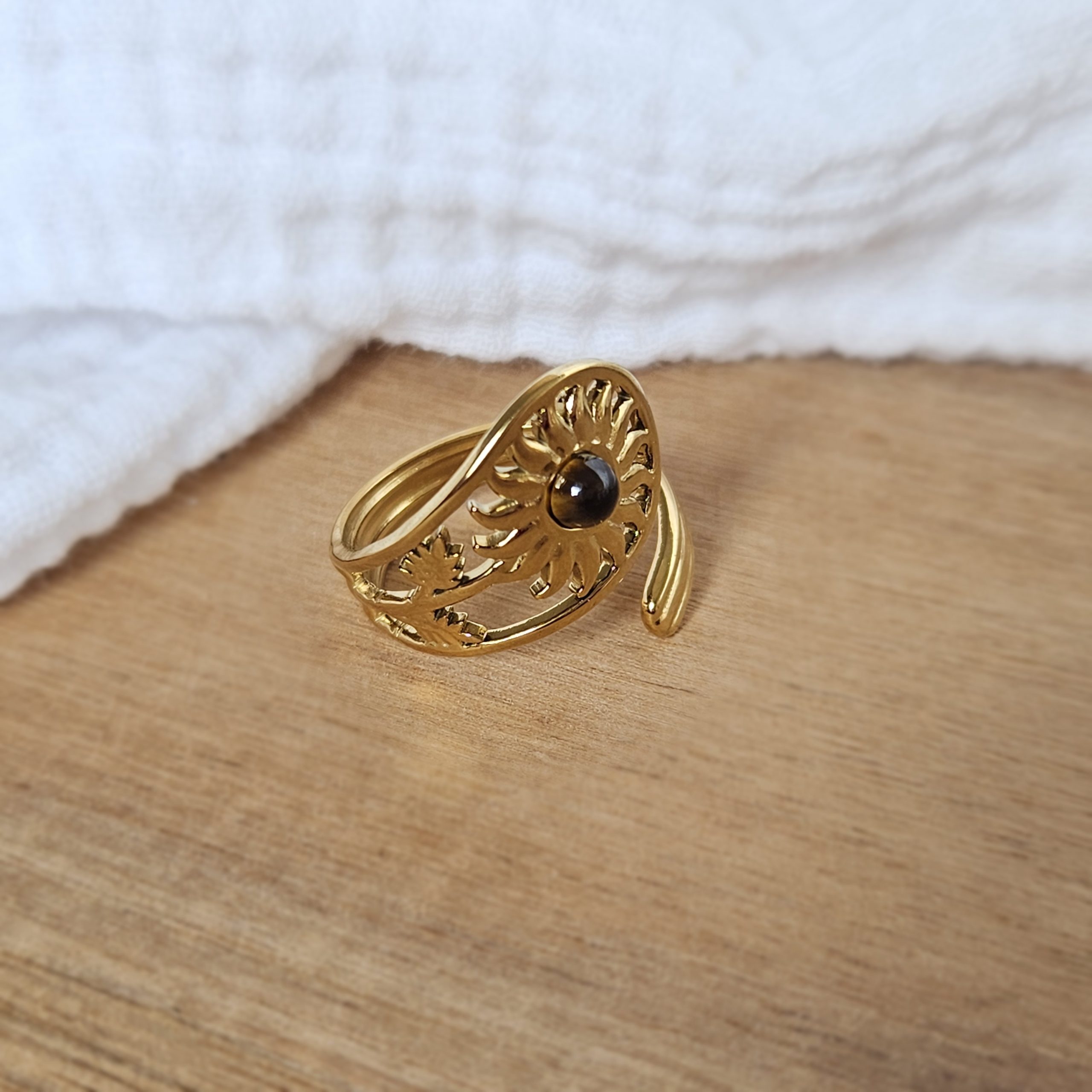 Bague Pierre Oeil de tigre