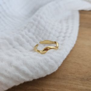 Bague anneau asymétrique