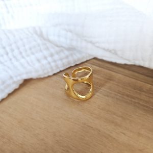Bague Boucle ajourée
