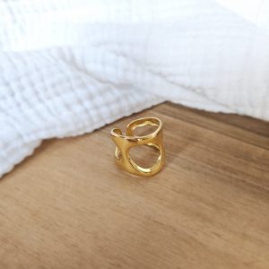Bague Boucle ajourée