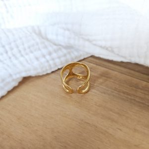 Bague Boucle ajourée