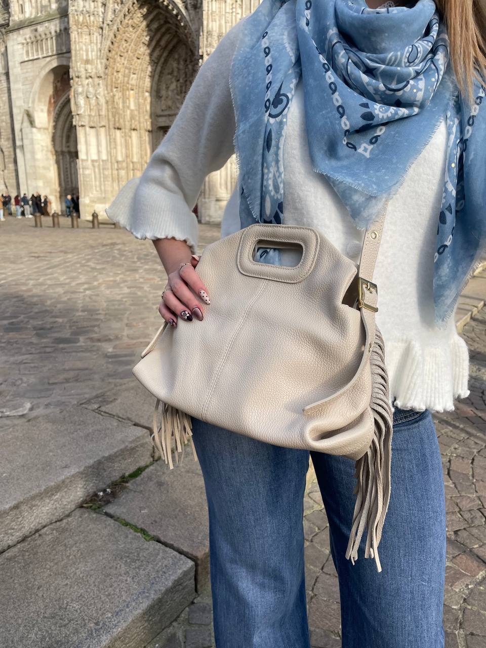 Sac Lison Grand format cuir grainé – Image 2