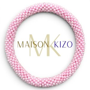 Bracelet népalais Rose Pale